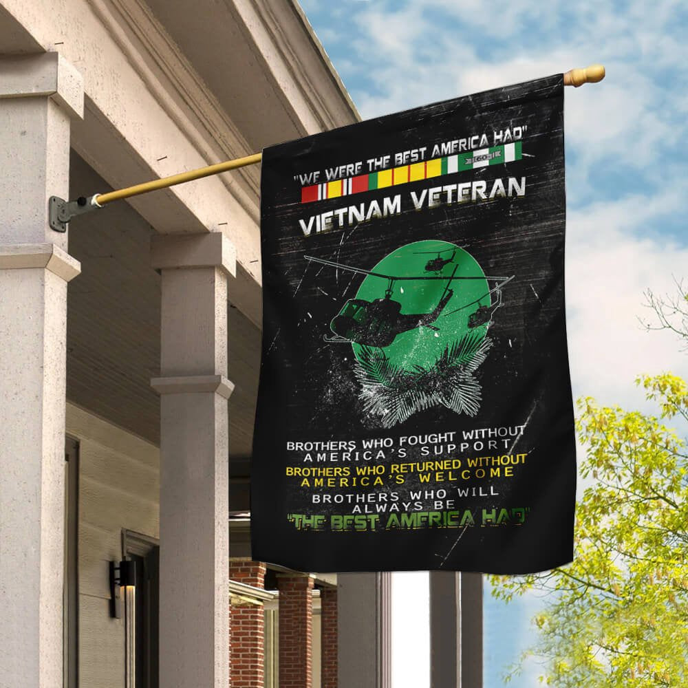 Vietnam Veteran Flags, Proud Vietnam Veteran Flag, American Flag Vietnam