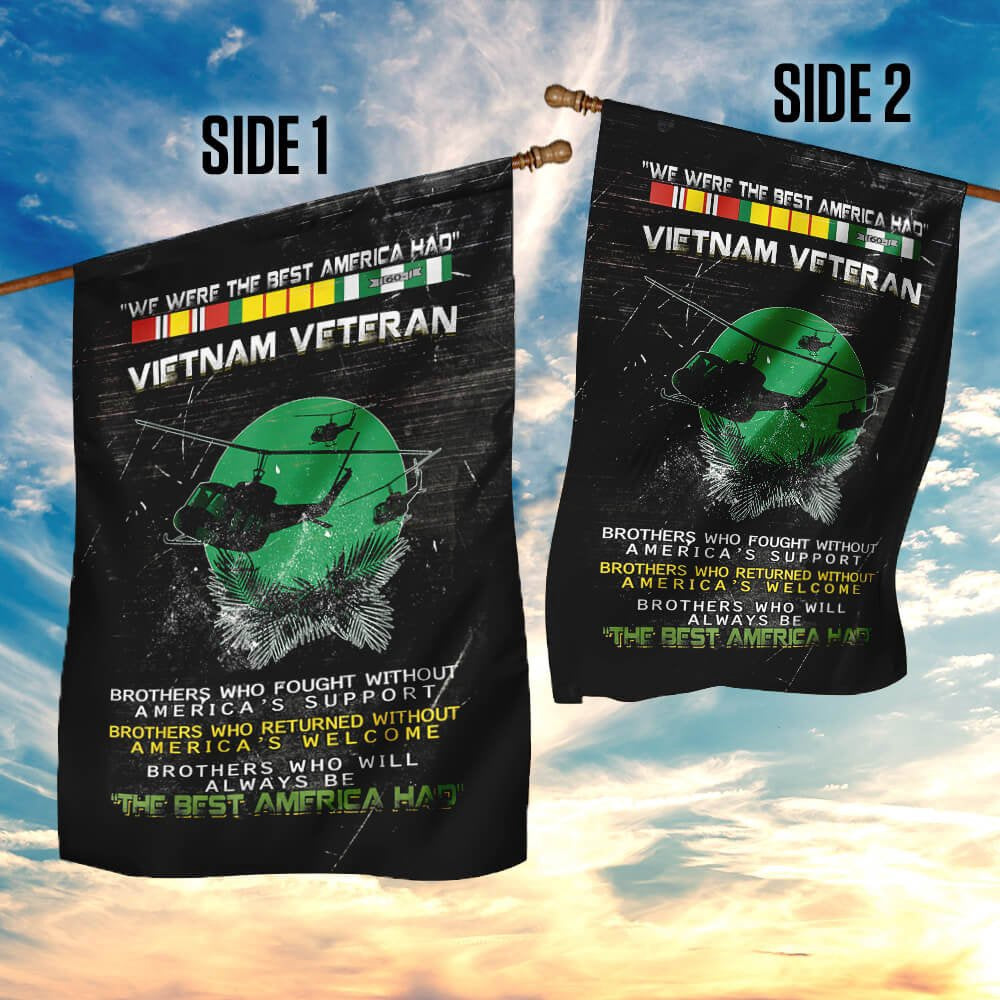 Vietnam Veteran Flags, Proud Vietnam Veteran Flag, American Flag Vietnam