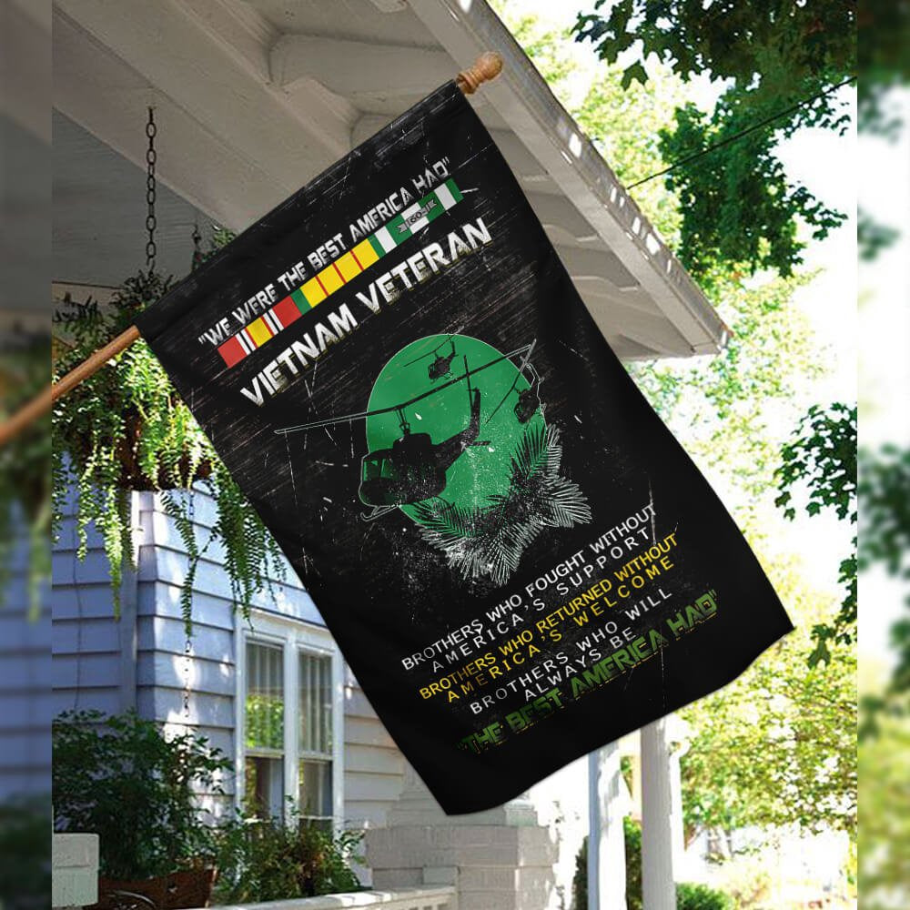 Vietnam Veteran Flags, Proud Vietnam Veteran Flag, American Flag Vietnam