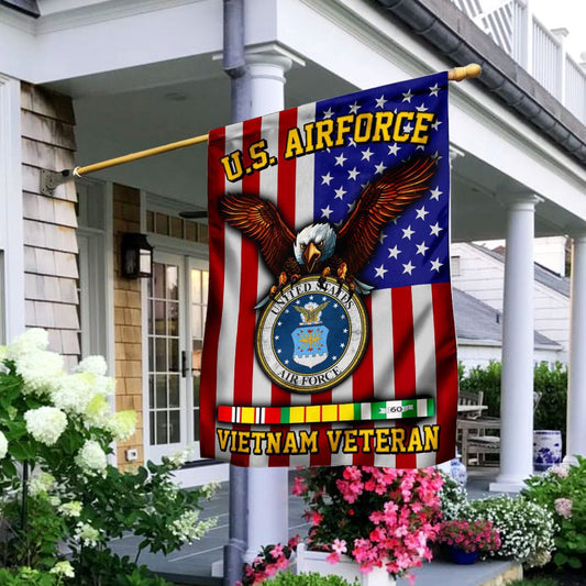 Vietnam Veteran Flags, Usair Force Vietnam Veteran Flag, American Flag Vietnam