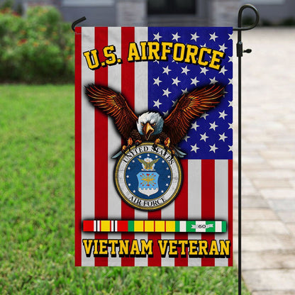 Vietnam Veteran Flags, Usair Force Vietnam Veteran Flag, American Flag Vietnam