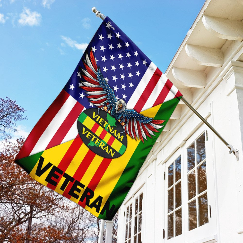 Vietnam Veteran Flags, Vietnam Veteran - American Flag, American Flag Vietnam