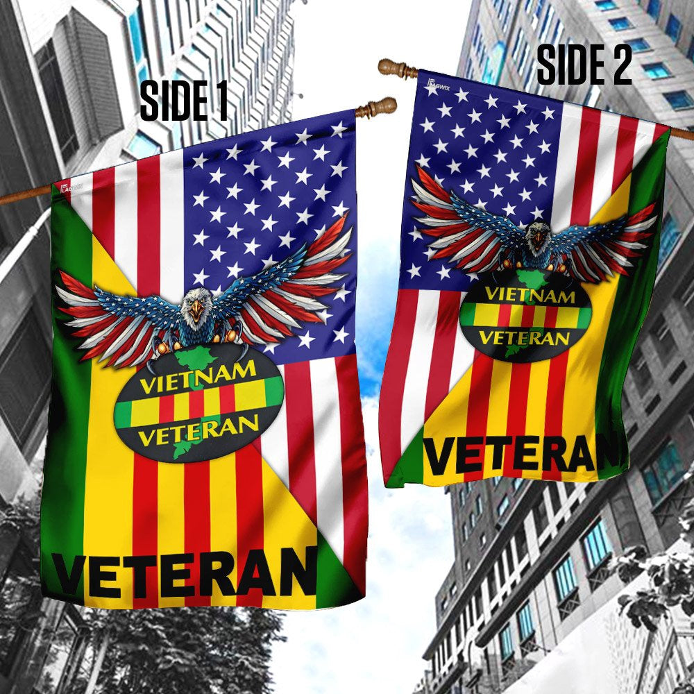 Vietnam Veteran Flags, Vietnam Veteran - American Flag, American Flag Vietnam