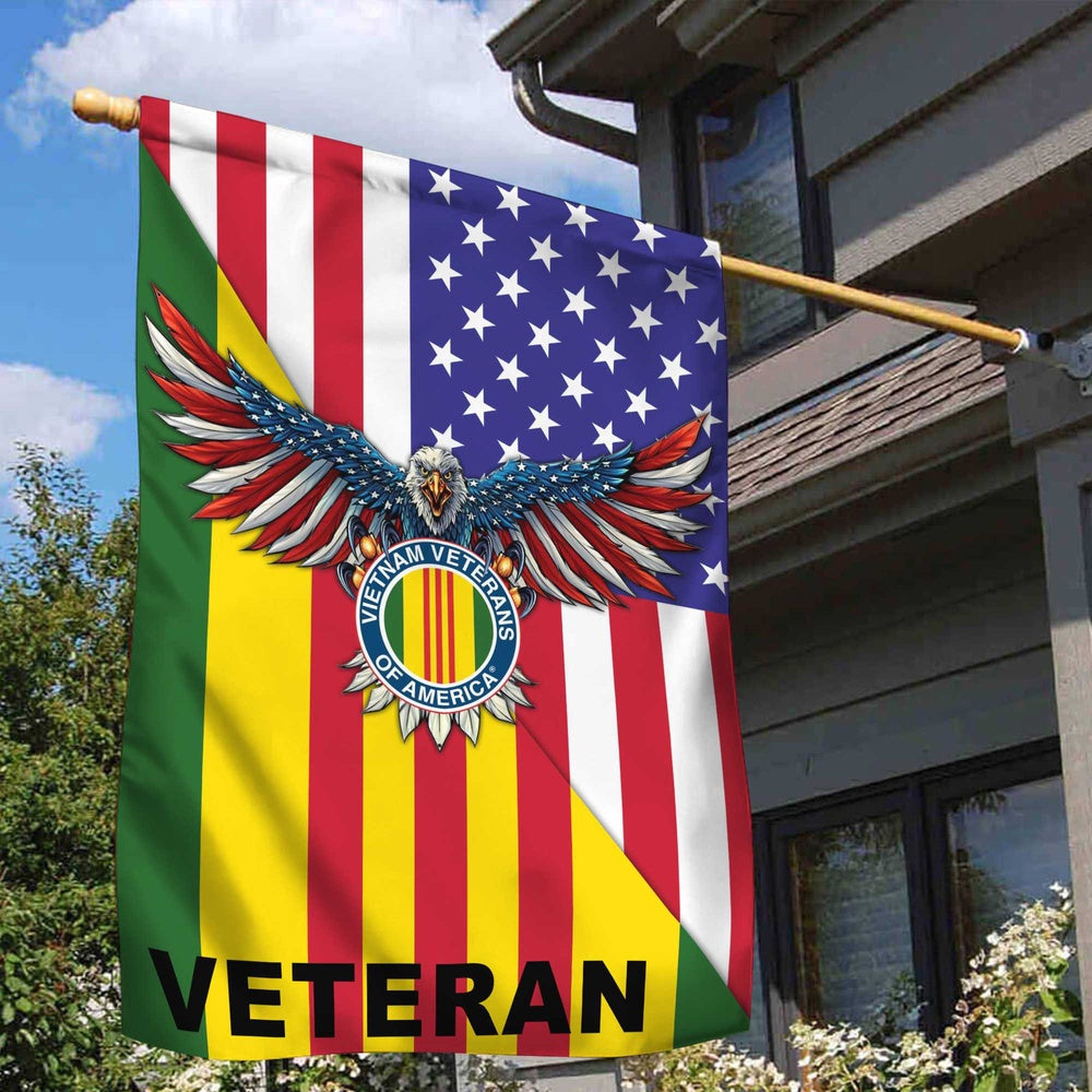 Vietnam Veteran Flags, Vietnam Veteran Garden Flag, American Flag Vietnam