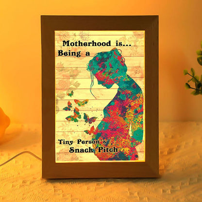 Vintage Rose Butterfly Mama Frame Lamp, Mother's Day Night Light, Best Mom Ever, Gift For Mom