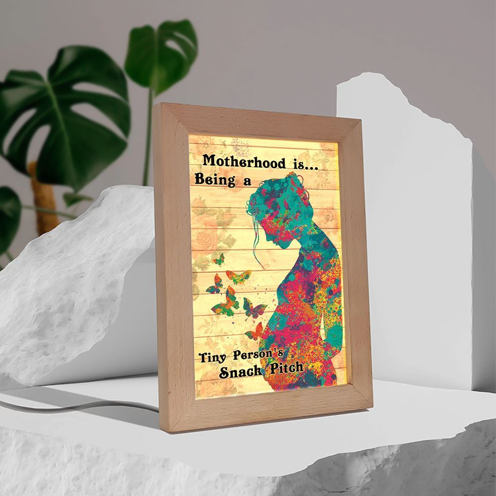 Vintage Rose Butterfly Mama Frame Lamp, Mother's Day Night Light, Best Mom Ever, Gift For Mom