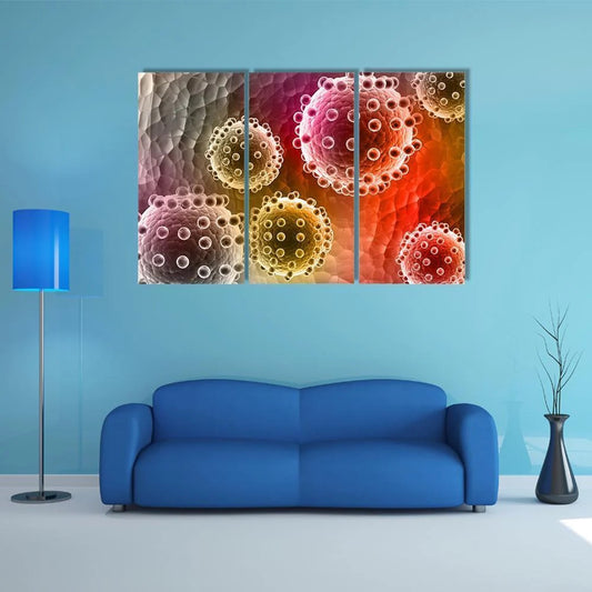 Virus Canvas Wall Art Decor