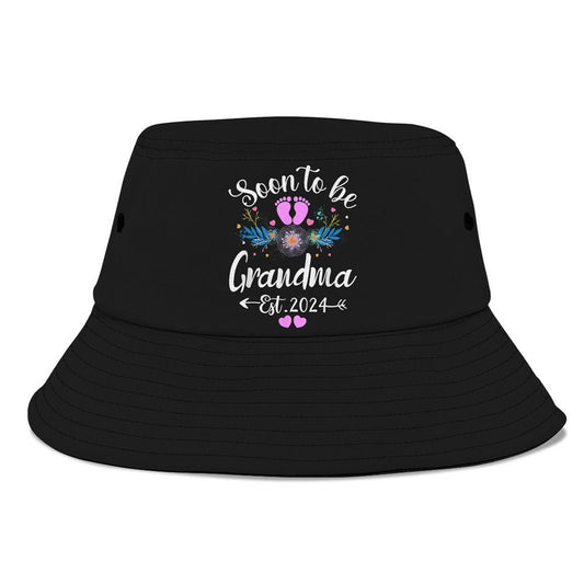 Womens Soon To Be Grandma 2024 Bucket Hat, Mother's Day Bucker Hat, Mother's Day Gift, Women's Sun Hats