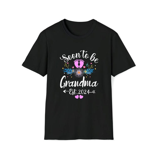 Womens Soon To Be Grandma 2024 Mother's Day Premium T Shirt, Mother's Day Premium T Shirt, Mother's Day Gift, Mom Shirt