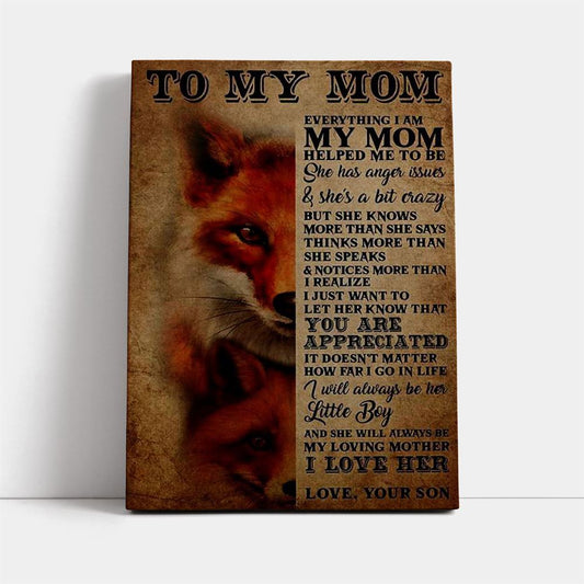 You Are Appreciated Framed Canvas Prints, Mother's Day Canvas Art, Gift For Mom, Birthday Gift, Mother's Day Wall Art