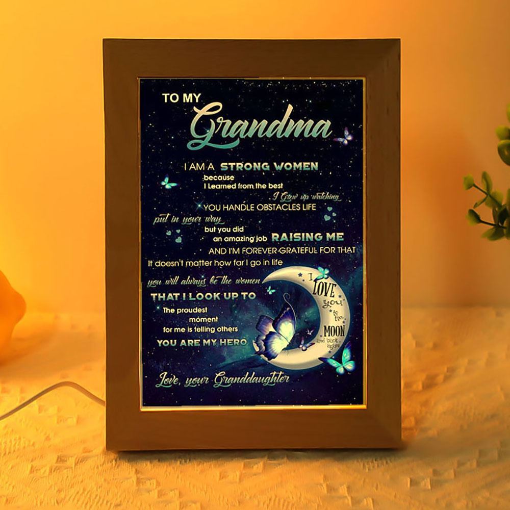 You Are My Hero Frame Lamp, Mother's Day Night Light, Best Mom Ever, Gift For Mom