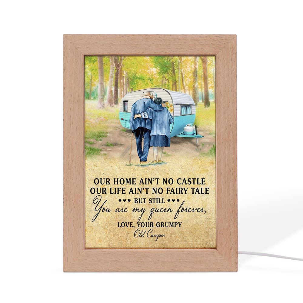 You Are My Queen Forever Frame Lamp, Mother's Day Night Light, Best Mom Ever, Gift For Mom