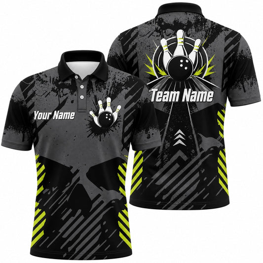 Bowling Team Name Sport Personalized Bowling Polo Shirt