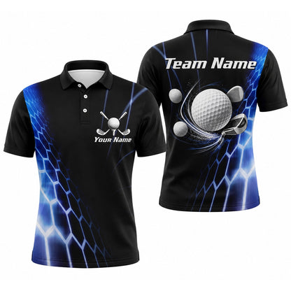 Custom Golf Ball Clubs Golf Polo Shirt