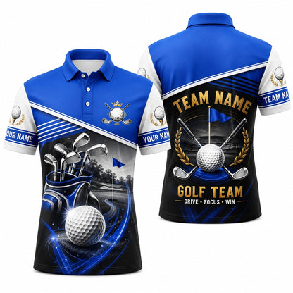 Golf Team Name Sport Custom Golf Polo Shirt