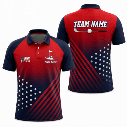 Golf Team Name Sport Personalized Golf Polo Shirt