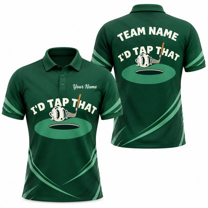 I'D TAP THAT Golf Sport Personalized Golf Polo Shirt