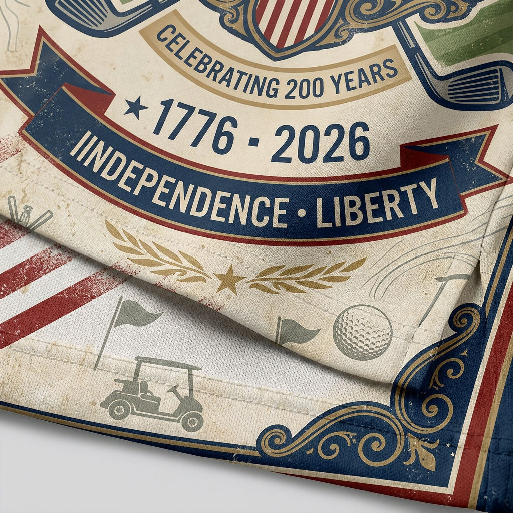 Closeup of 250th Anniversary Independence & Liberty commemorative print