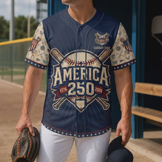 Video showcasing the design details of the America 250th anniversary jersey