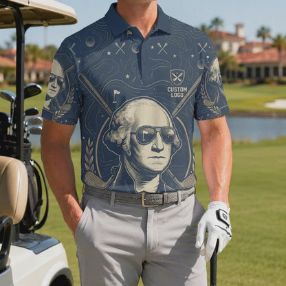 Video preview showcase capturing the 4-way stretch material flexibility, cooling sweat-wicking knit texture, and crisp color details of the polo.