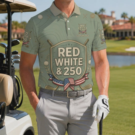 Video preview showcase capturing the 4-way stretch material flexibility, cooling sweat-wicking knit texture, and crisp color details of the polo.