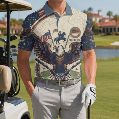 Video preview showcase capturing the 4-way stretch material flexibility, cooling sweat-wicking knit texture, and crisp color details of the polo.