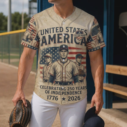Video Showcase Of The Vintage Baseball Heritage Jersey Featuring Classic Players And American Flag Graphics