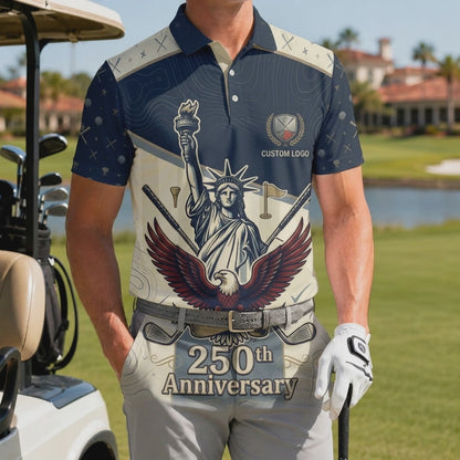Video preview showcase capturing the 4-way stretch material flexibility, cooling sweat-wicking knit texture, and crisp color details of the polo.