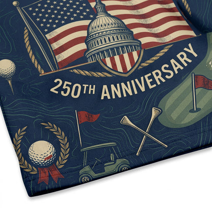 Detailed closeup of the US Capitol and 1776-2026 commemorative print