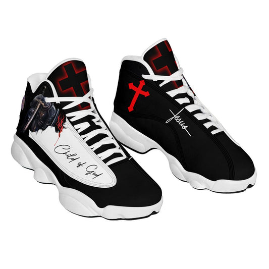 A Child Of God Jesus Jd13 Shoes For Man And Women, Christian Basketball Shoes, Gift For Christian, God Shoes