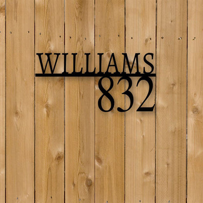Address Metal Sign, Housewarming Gift, Metal Address Sign, Metal Family Sign, Wall Metal Sign, Home Decor Sign, Anniversary Gift