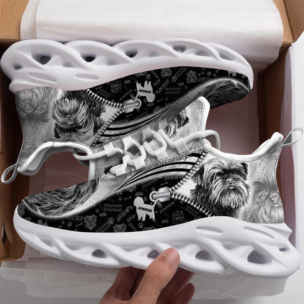 Affenpinscher Sketch Max Soul Shoes For Men Women, Running shoes For Dog Lovers, Max Soul Shoes, Dog Shoes Running