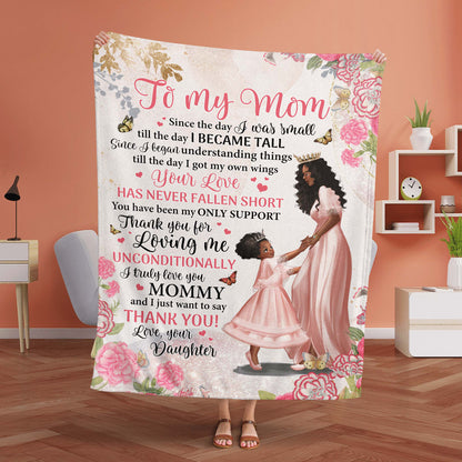 African American Since The Day I Was Small Daughter To Mom Mother's Day Gift, Birthday Gift