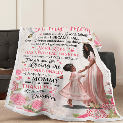 African American Since The Day I Was Small Daughter To Mom Mother's Day Gift, Birthday Gift