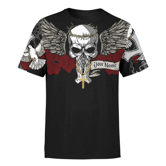 Alive In Christ Jesus All Over Print 3D T-Shirt, Gift For Christian, Jesus Shirt