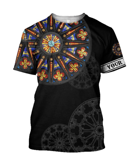 Am Style Customize Jesus Unisexs All Over Print 3D T-Shirt, Gift For Christian, Jesus Shirt