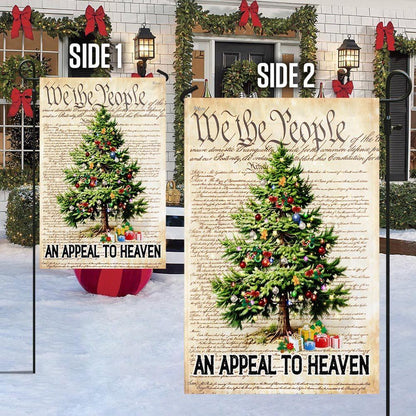 An Appeal To Heaven Christmas Pine Tree Flag, Christmas Garden Flag, Home Decor Accessories, Christmas Outdoor Decor Ideas