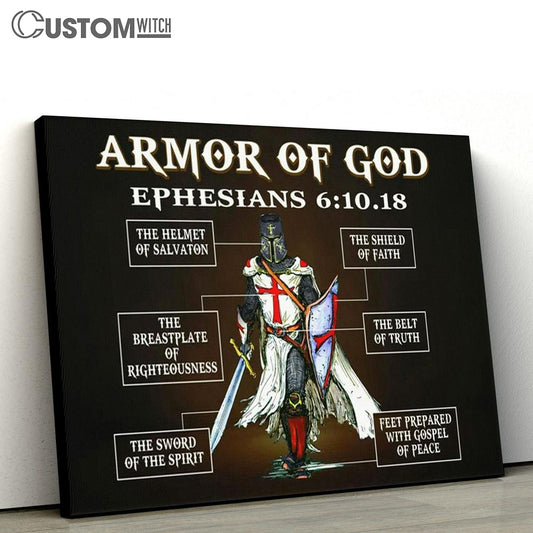 Armor Of God Canvas Art - Christian Wall Art - Religious Wall Decor