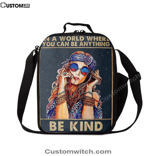 Be Kind Lunch Bag, Christian Lunch Bag For School, Picnic, Religious Lunch Bag