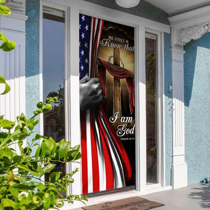 Be Still And Know That I Am God Door Cover, Christian Door Decor, Door Christian Church, Christian Door Plaques