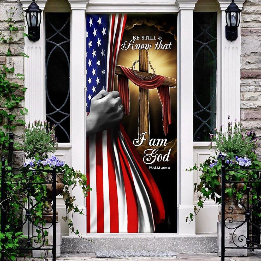 Be Still And Know That I Am God Door Cover, Christian Door Decor, Door Christian Church, Christian Door Plaques