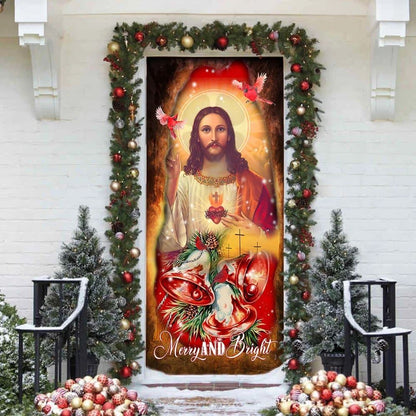 Beautiful Jesus Christ Door Cover, Christian Door Decor, Door Christian Church, Christian Door Plaques