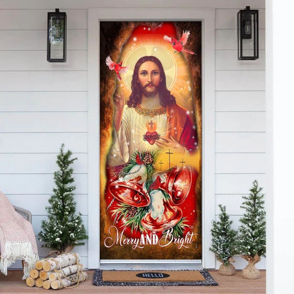 Beautiful Jesus Christ Door Cover, Christian Door Decor, Door Christian Church, Christian Door Plaques