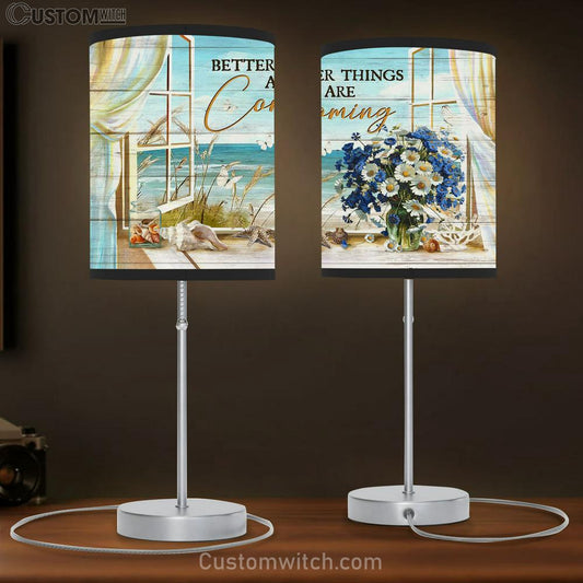 Better Things Are Coming Daisy Lamb Gift Table Lamb - Christian Lamb Gift - Religious Art