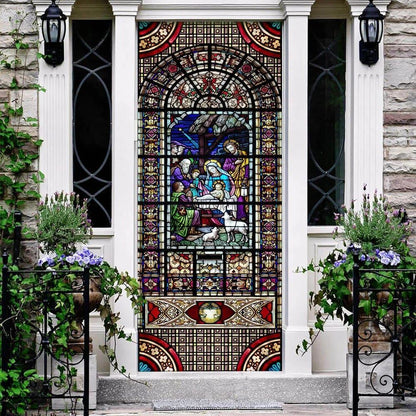 Birth Of Jesus Christ Door Cover, Christian Door Decor, Door Christian Church, Christian Door Plaques