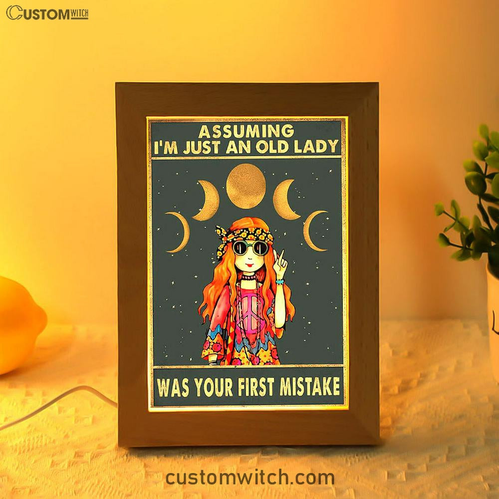 Bohemian Hippie Decor - Assuming I'm Just An Old Lady - Boho Room Decor - Gift For Women