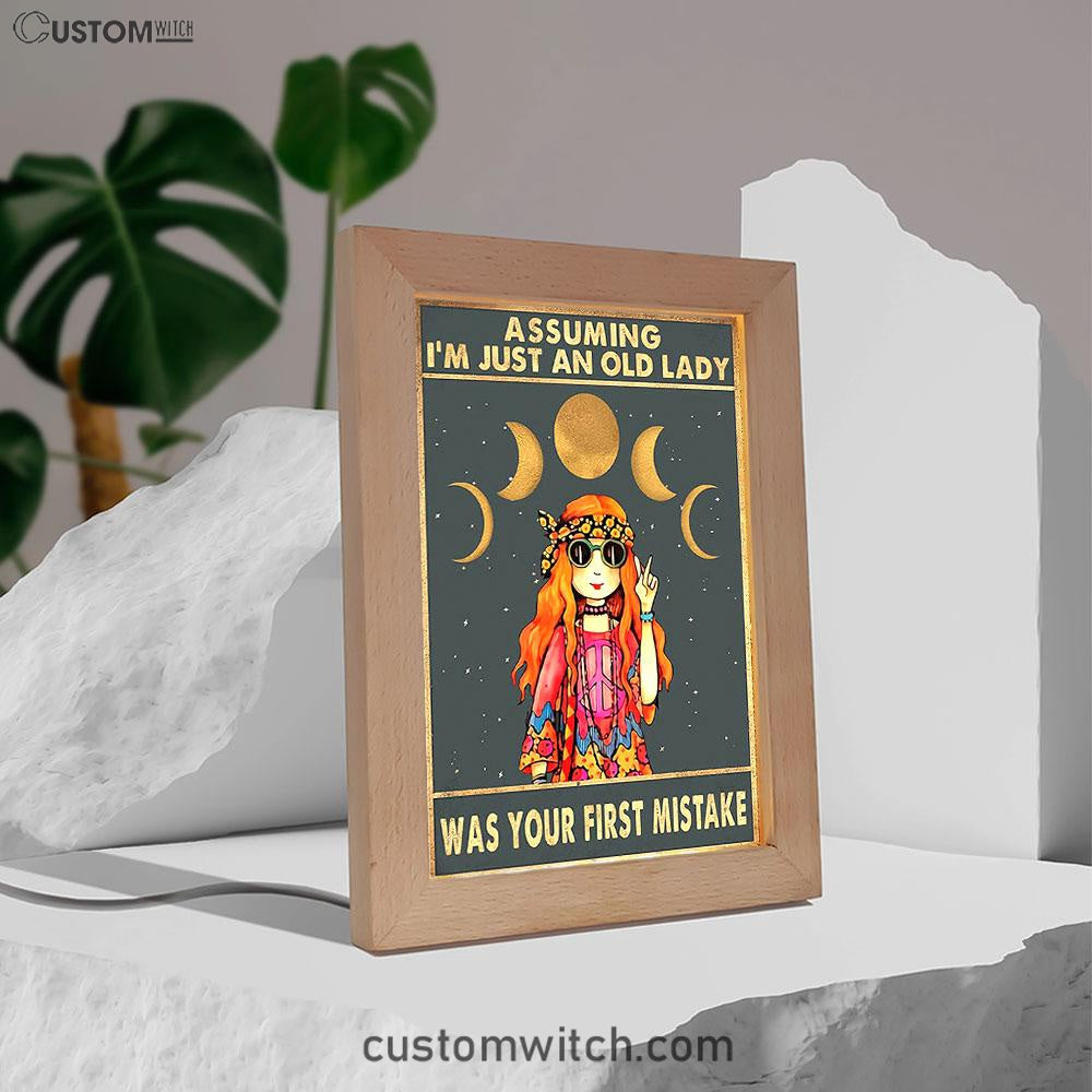Bohemian Hippie Decor - Assuming I'm Just An Old Lady - Boho Room Decor - Gift For Women