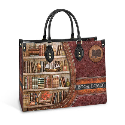 Book Lovers 2 Leather Bag, Best Gifts For Book Lovers, Women's Pu Leather Bag