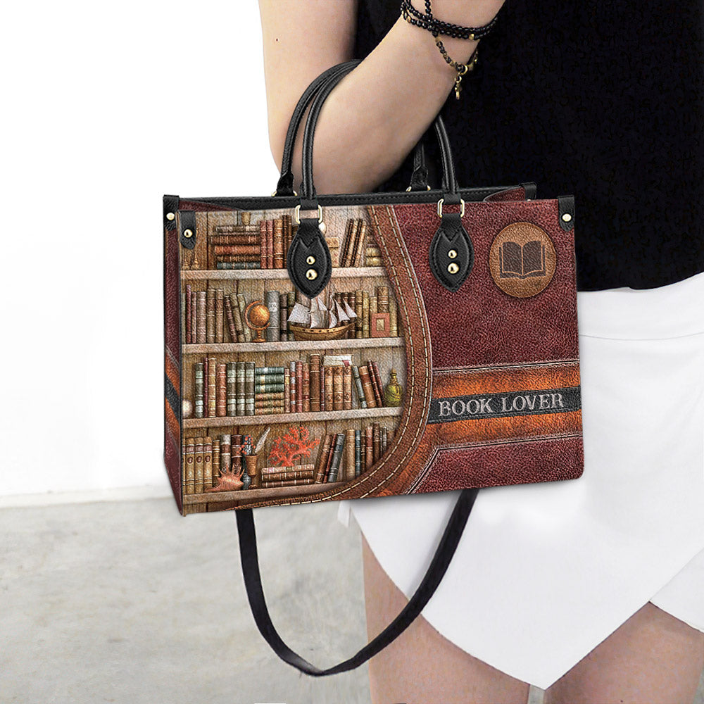 Book Lovers 2 Leather Bag, Best Gifts For Book Lovers, Women's Pu Leather Bag