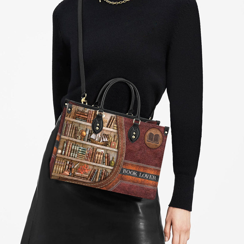 Book Lovers 2 Leather Bag, Best Gifts For Book Lovers, Women's Pu Leather Bag